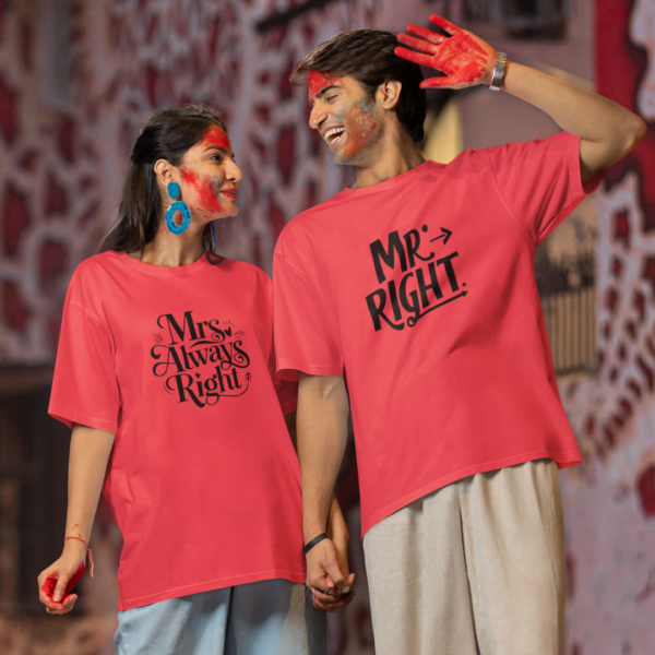Mr. & Mrs. Right Tee