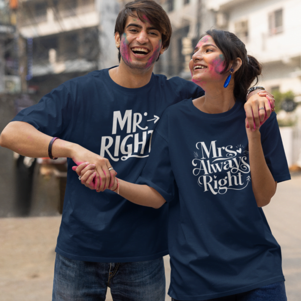Mr. & Mrs. Right Tee