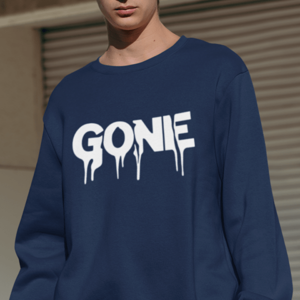 GONE Unisex Typography Sweatshirt