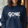 GONE Unisex Typography Sweatshirt