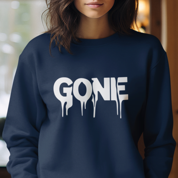 GONE Unisex Typography Sweatshirt