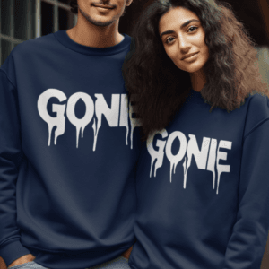 Motivational Typography Couple Sweatshirt